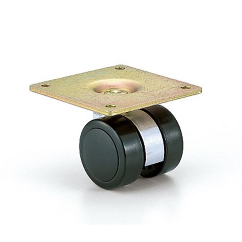 Twin Wheel Caster (Plate Type)